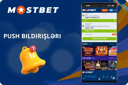 Mostbet-90 – MostBet App tətbiqində PUSH bildirişləri