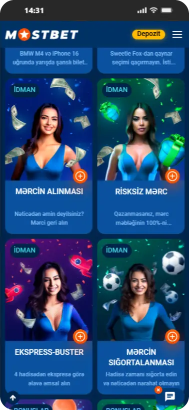 Bonuslar Mostbet